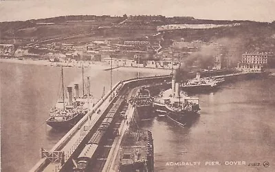 Original Postcard Admiralty Pier Dover Kent • £4