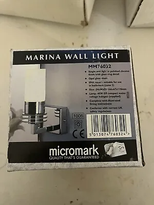 Micromark Marina Wall Light • £13