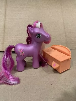 My Little Pony G3 Cherry Blossom 2004 + Toy Box That Opens Only W Her Hoof • $9.99