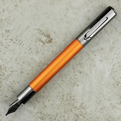Monteverde Ritma Special Edition Fountain Pen Anodized Orange New In Box • $44.95