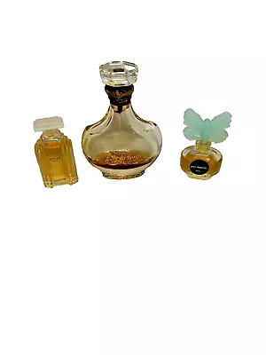 Vintage 3 Pc Mini Perfume Lot With L'Air Du Temps Jean Laporte And Gucci No 3 • $39.99