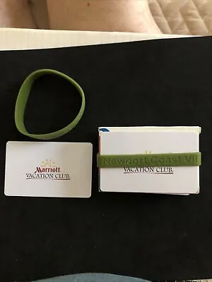 Marriott Vacation Club Room Key Card And 2 Bracelets Newport Costal Villas Rare • $8