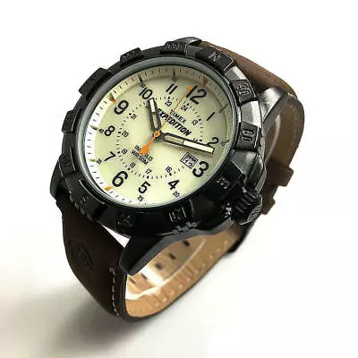 Men's Brown Timex Expedition Rugged Metal Watch T49990 • $56.16