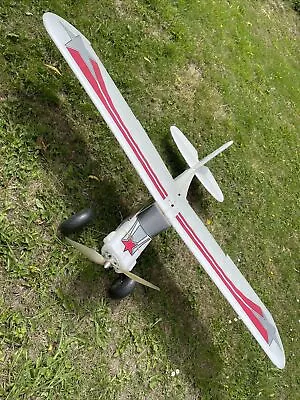 £140 • Buy Multiplex Fun Cub Electric 55” RC Plane Aeroplane Radio Control Aircraft Used