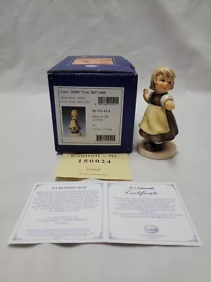 Goebel M. I. Hummel Club Figurine  SPRING WALTZ  Hum 912/B  TMK 8 Club 2007/2008 • $12