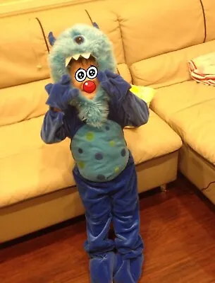 Kid’s Boy Costume 4T Monsters Inc Sully • $20