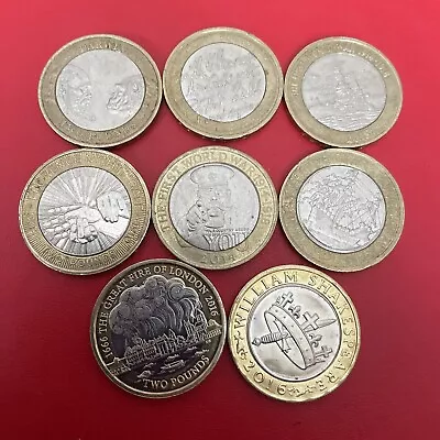 2 Pound Coin Job Lot • £18.30