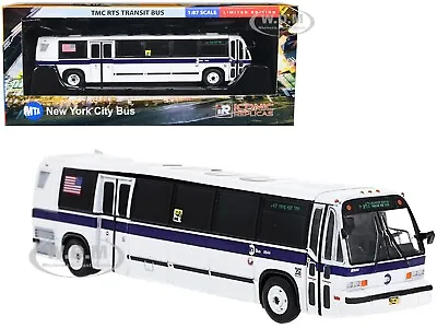 Tmc Rts Transit Bus  Mta New York City  1/87 Diecast By Iconic Replicas 87-0397 • $49.95