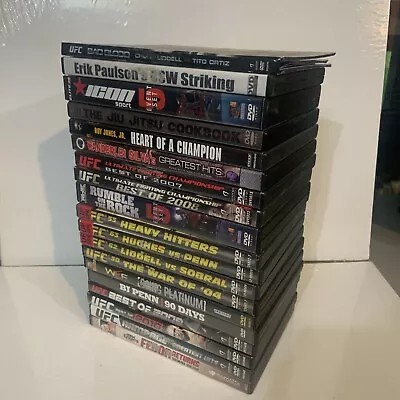 Mixed Fight UFC Ultimate Fighter (DVD Lot Of 19) Mixed Martial Arts MMA Official • $58.31