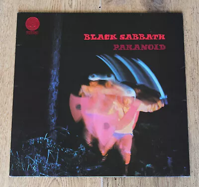 Black Sabbath Paranoid Early Uk Pressing Vinyl Lp Vertigo Swirl Laminate • $217.80