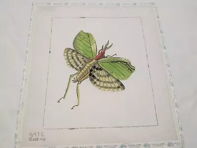Leaf Praying Mantis-melissa Shirley-handpainted Needlepoint Canvas • $58