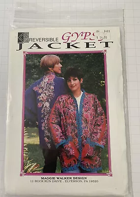 Maggie Walker Reversible Gypsy Jacket Coat Sewing Pattern XS S M L XL XXL Uncut • $5.90