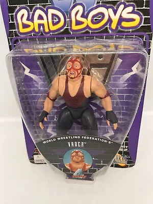 Van Vader Bad Boys WWF Wrestling Figure Jakks Ljn Hasbro Wrestlemania 1997 • $15