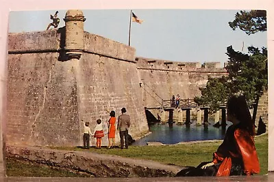 $0.50 • Buy Florida FL St Augustine San Marcos National Monument Castle Postcard Old Vintage