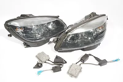 08 - 11 Mercedes C300 W204 Headlight Left & Right ***for Parts Only***  Oem • $199.95