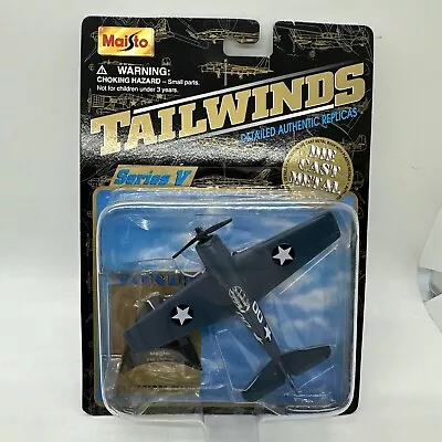 Maisto TAILWINDS 2000 Series V F6F Hellcat Diecast Aircraft NIB • $8.99