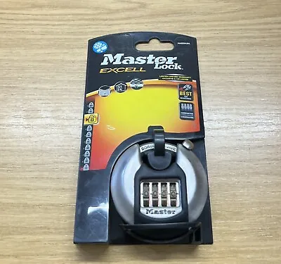 Master Lock Excell Stainless Steel Weatherproof Combination Lock 70mm New (R24) • £19.99