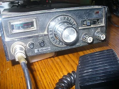 CB Radio 23 Channel Citizen Band Mobile Transceiver Model B1025 Vintage Alaron  • $179.55