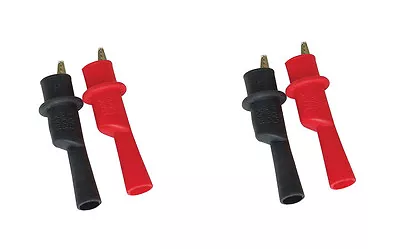 2 Pairs New Multi Meter Crocodile Clip For Test Probe Of Vichy Vici Meter • $7.50