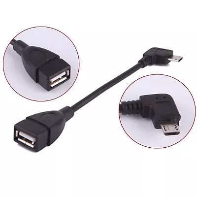 Micro USB B Male To USB 2.0 A Female OTG Adapter Converter Cable For Nexus 7 • $3.49