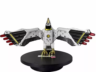 Power Rangers White FALCONZORD Deluxe 1995 Bandai 18  Wingspan • $49.95