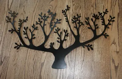 Pottery Barn Family Tree Picture Photo Holder Wall Hanging Bronze • $15