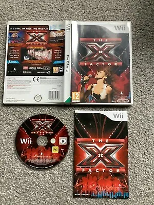 Nintendo Wii  Game_ The X Factor+ Manual • £0.99