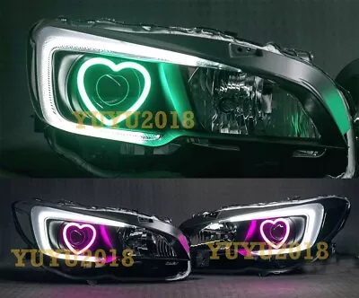 Dream Color Heart Halo Ring Flow Series Chasing RGB LED Turn Signal DRL Lamp • $108