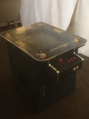 Cocktail Arcade Table Machine Retro Games 2 Player Cabinet • £500