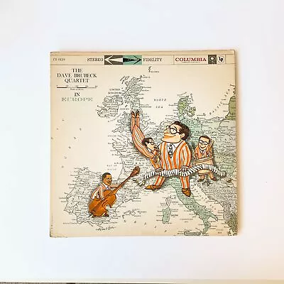 The Dave Brubeck Quartet - The Dave Brubeck Quartet In Europe - Vinyl LP Record • $22