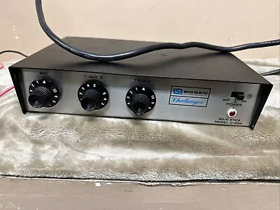 Vintage Bogen Challenger C-20A Amplifier Solid State Tested And Working • $29.99