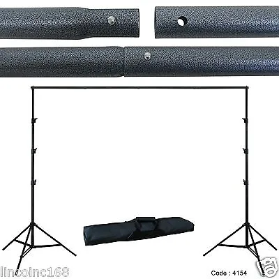 9x10 Adjustable Background Support Stand Photo Backdrop Crossbar Kit Photography • $49.99