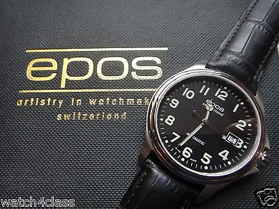 NEW EPOS Vintage Classic Automatic Mechanical Self-winding Male Watch 3380.132 • $755