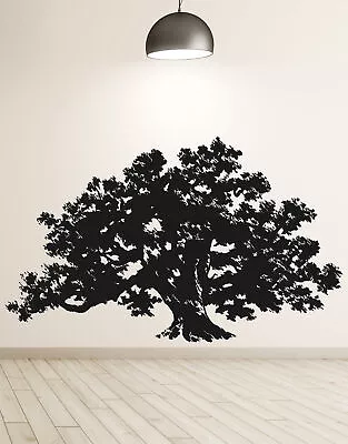 Tree Wall Decal Sticker. Big Oak Tree Vinyl Wall Decal Sticker Bedroom Decor 410 • £53.47