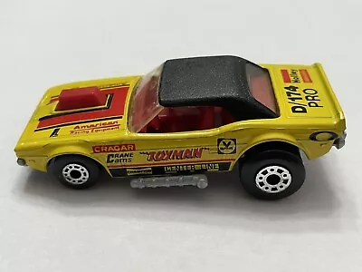 Vintage Toy Car Matchbox 1975 Yellow Superfast Dodge Challenger D/174 PRO - MINT • $15.39