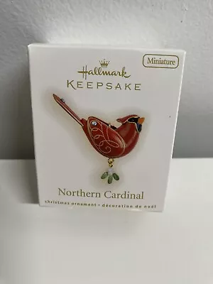 Hallmark Keepsake Miniature-Northern Cardinal-QXM3112 Beauty Of Birds-NEW-READ • $80