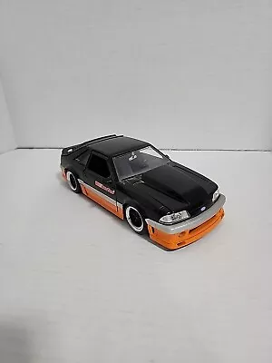 Rare JADA AUTOZONE EXCLUSIVE  LIMITED EDITION 1989 Ford Mustang GT  1:24 Diecast • $35