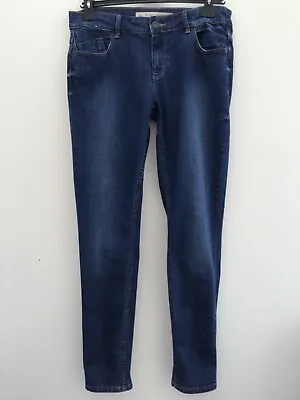 £12 • Buy Next Size 10r Ladies Blue Skinny Relaxed Jeans. Pockets, Belt Loops (never Worn)