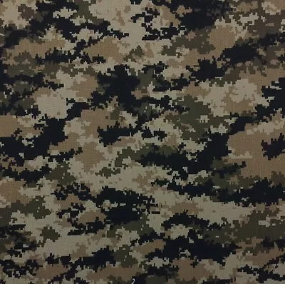 P Kaufmann Outdoor Camo Khaki O4017 Aor Outdoor Multiuse Fabric By Yard 54 W • $10.99