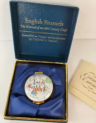 $89.99 • Buy Crummles Enamels Trinket Box 1989 Anno Domini Limited Edition Christmas England