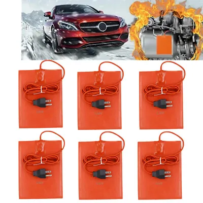 6XCar Engine Oil Pan Sump Tank Heater Electric Heating Pad 110V Winter Tool 120W • $61.74