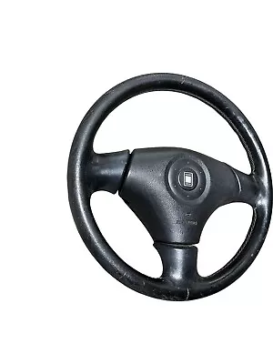 1999-2005 Mazda Miata Mx5 Oem Black Leather Nardi Steering Wheel NB 99-05 *READ* • $110.58