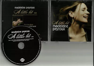 MADELEINE PEYROUX A Little Bit RARE 2006 USA PROMO DJ CD Single MINT • $24.99