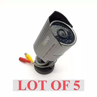 Q-See QSM5265C Surveillance Outdoor Infrared Color Night Vision Camera Lot 5 • $22.50