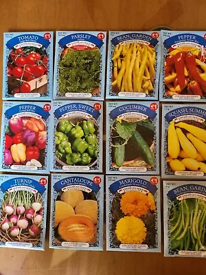 Lot Of 44 Mixed Garden Vegetable American Seed Sell By Date 12/22 • $19