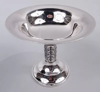 Midcentury Modern Compote Scandinavian Danish Style American Sterling Silver • $420