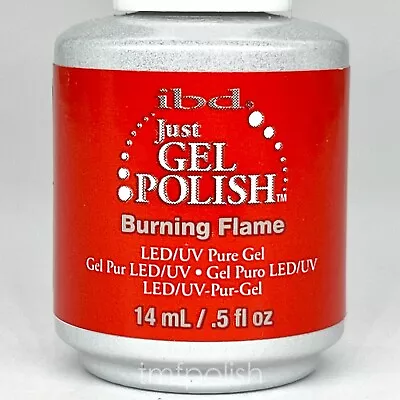 Brand New IBD Just Gel Nail Polish - Burning Flame - Full Size • $8.50