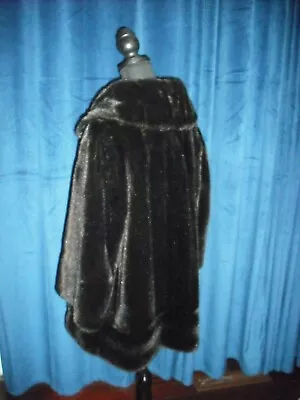 Marilyn Monroe Owned Worn 50's Black Faux Fur Jacket W/Monogram Sydney Guilaroff • $1499.50