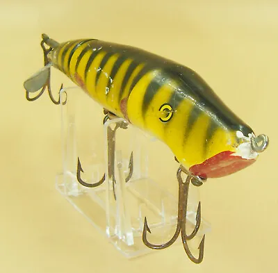 Vintage C.C. Roberts Mud Puppy 7” Wood Fishing Lure • $66.75