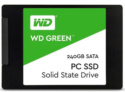 $34.95 • Buy WD SSD 240GB Green Western Digital Internal Solid State Drive HDD Laptop 2.5''